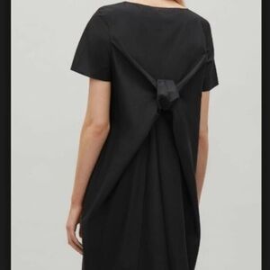 Cos Black Dress with Back Detail